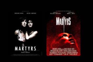 martyr featured image of the movie posters from the remake and the original